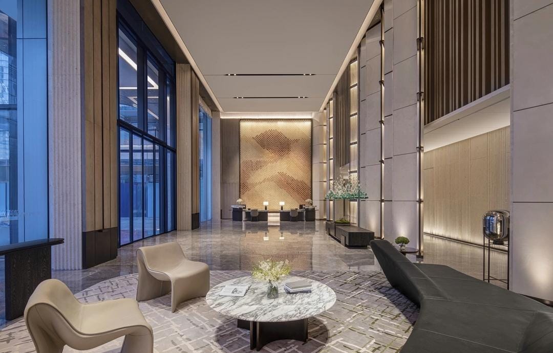 lobby furniture display