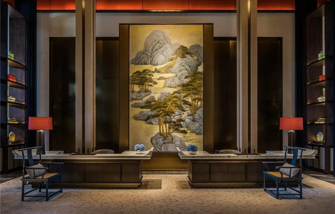 lobby furniture display