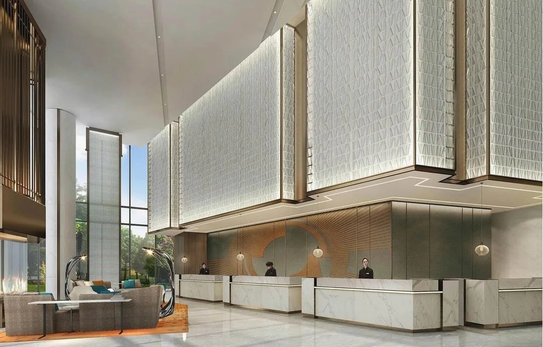 lobby furniture display