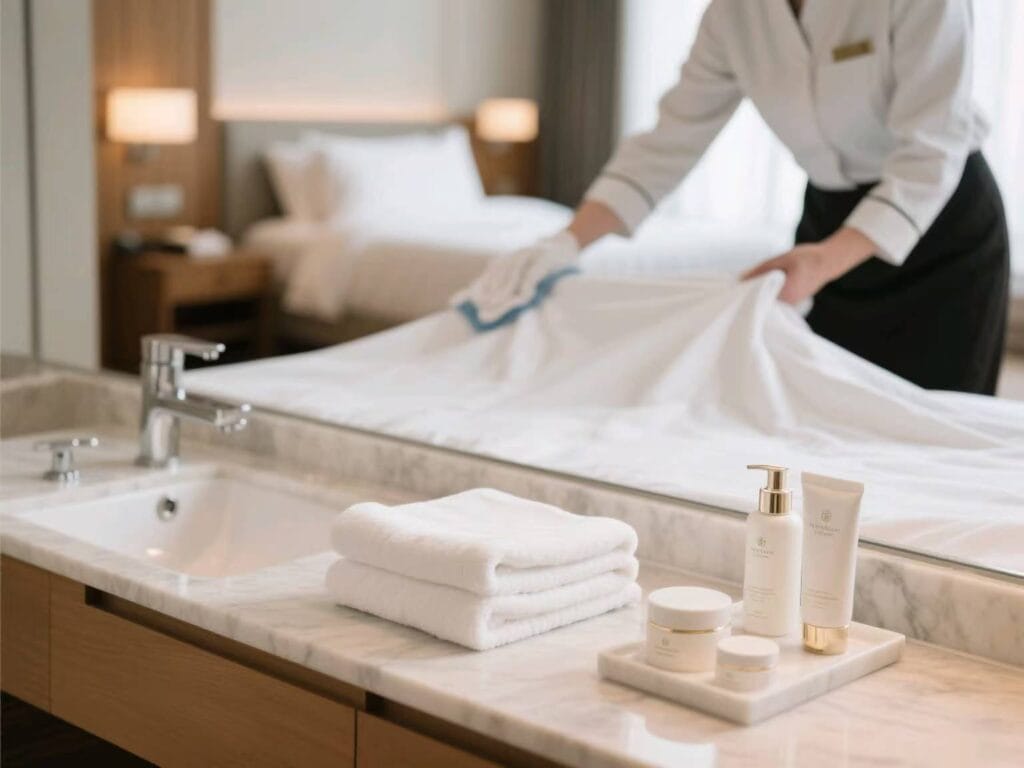 Hotel room cleaning pictures