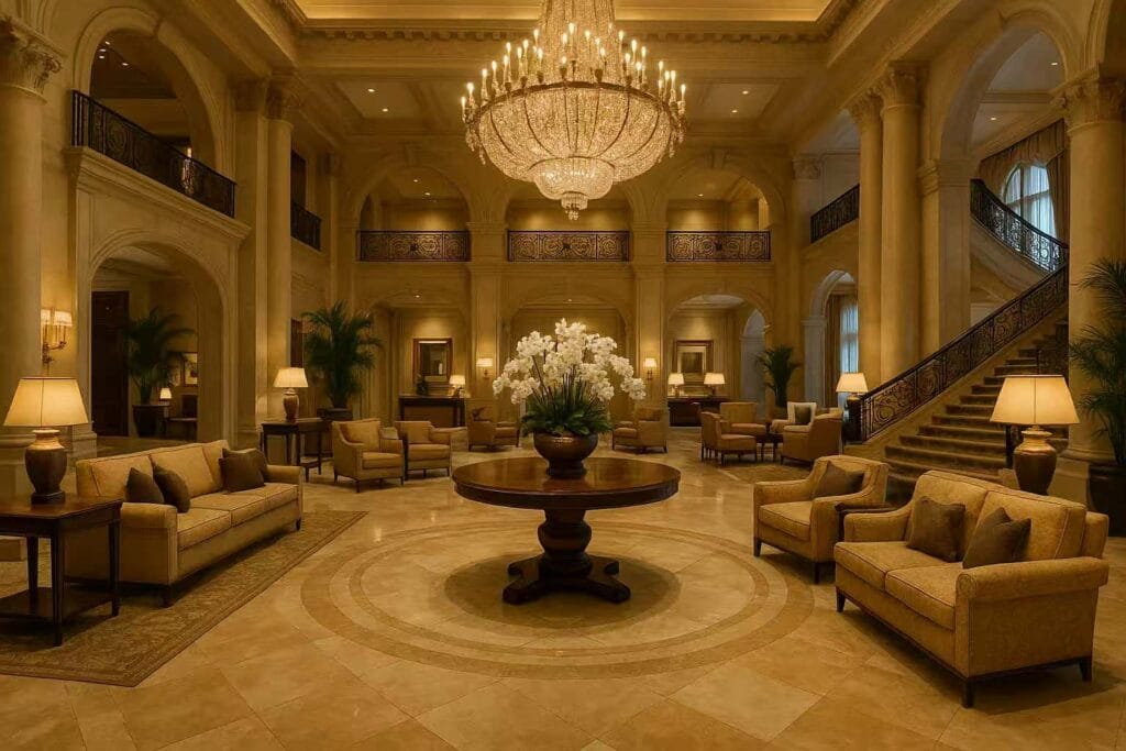 Why Custom Hotel Furniture Matters for Luxury Properties 3 Custom Hotel Furniture-Hotel Lobby Design Pictures