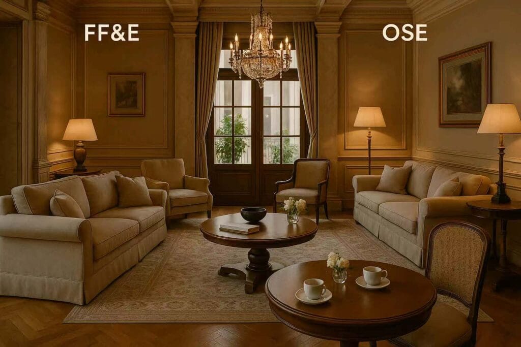 Differences Between Hotel FF&E and OSE - Hotel Interior Design Pictures