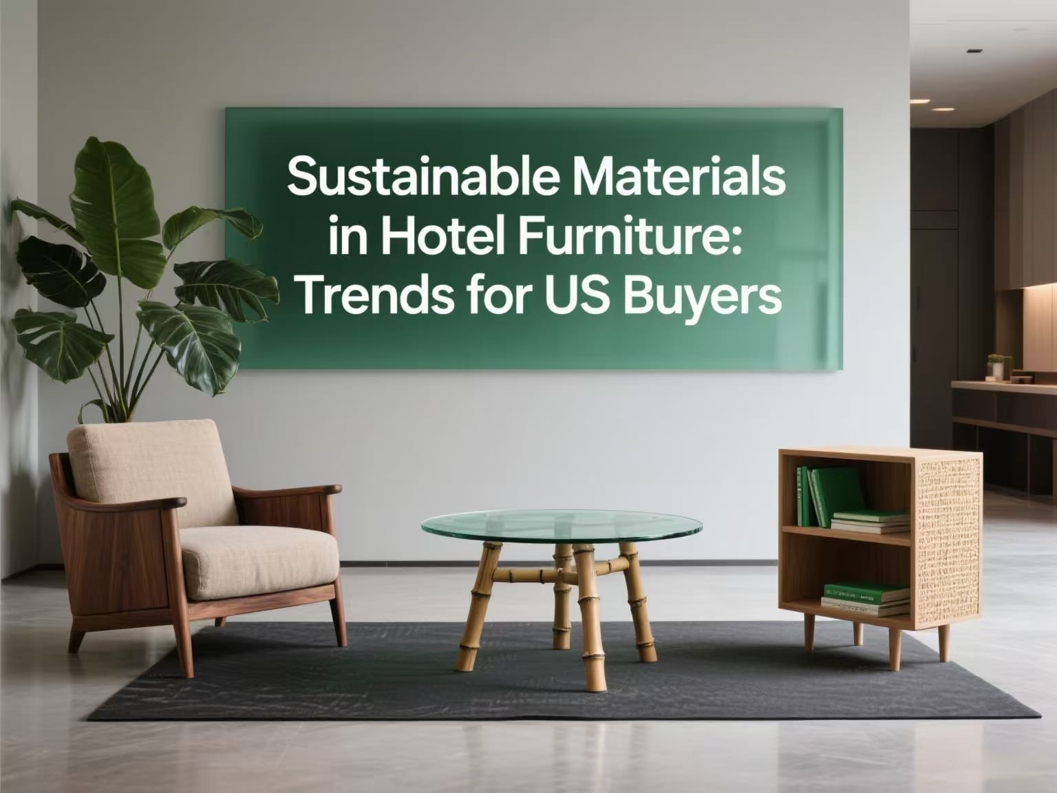 Sustainable Materials in Hotel Furniture-Cover Image