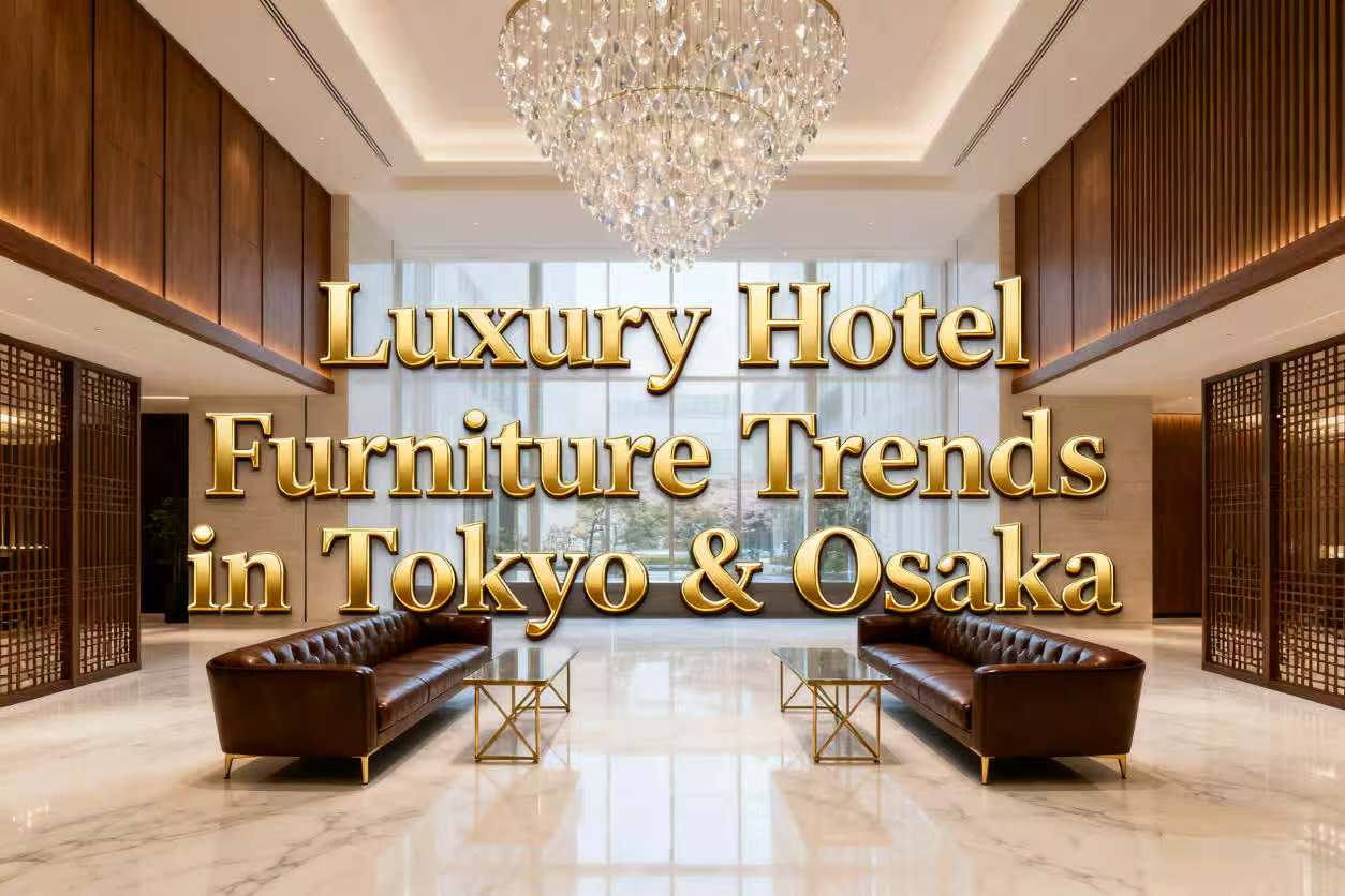 Luxury Hotel Furniture Trends in Tokyo & Osaka Design