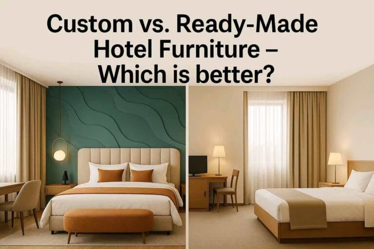 Custom vs. Ready-Made Hotel Furniture images