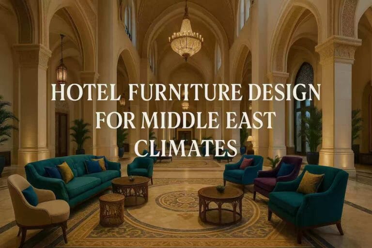 Middle East hotel furniture design pictures