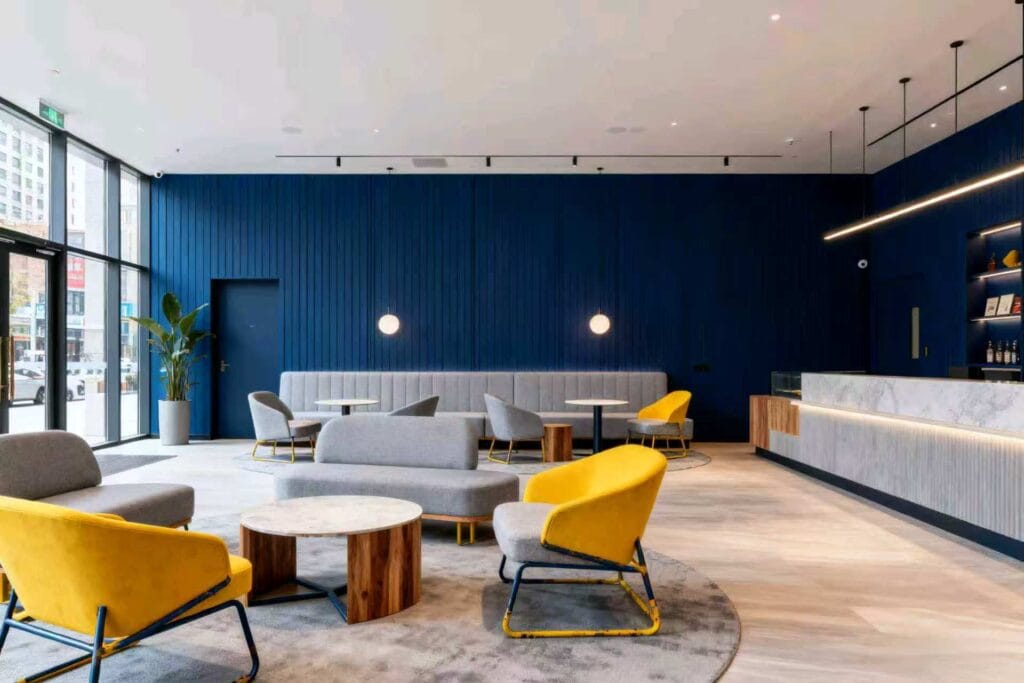 Hotel Furniture Design Guide:Colors, Materials,and Overall Style 5 Hotel Furniture Design -- Urban young furniture