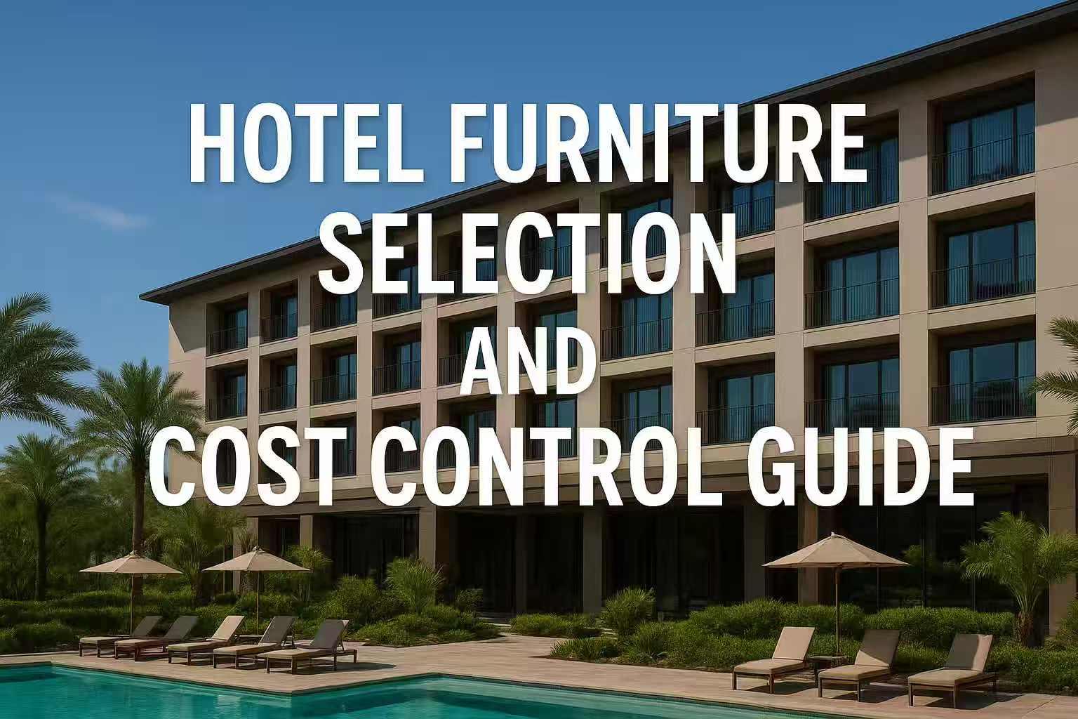 Hotel Furniture Selection and Cost Control Guide