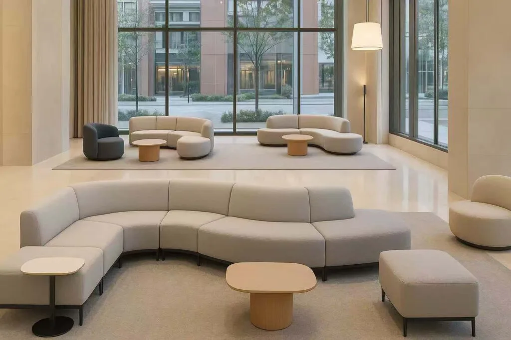 modular-display-diagram-of-custom-lobby-furniture