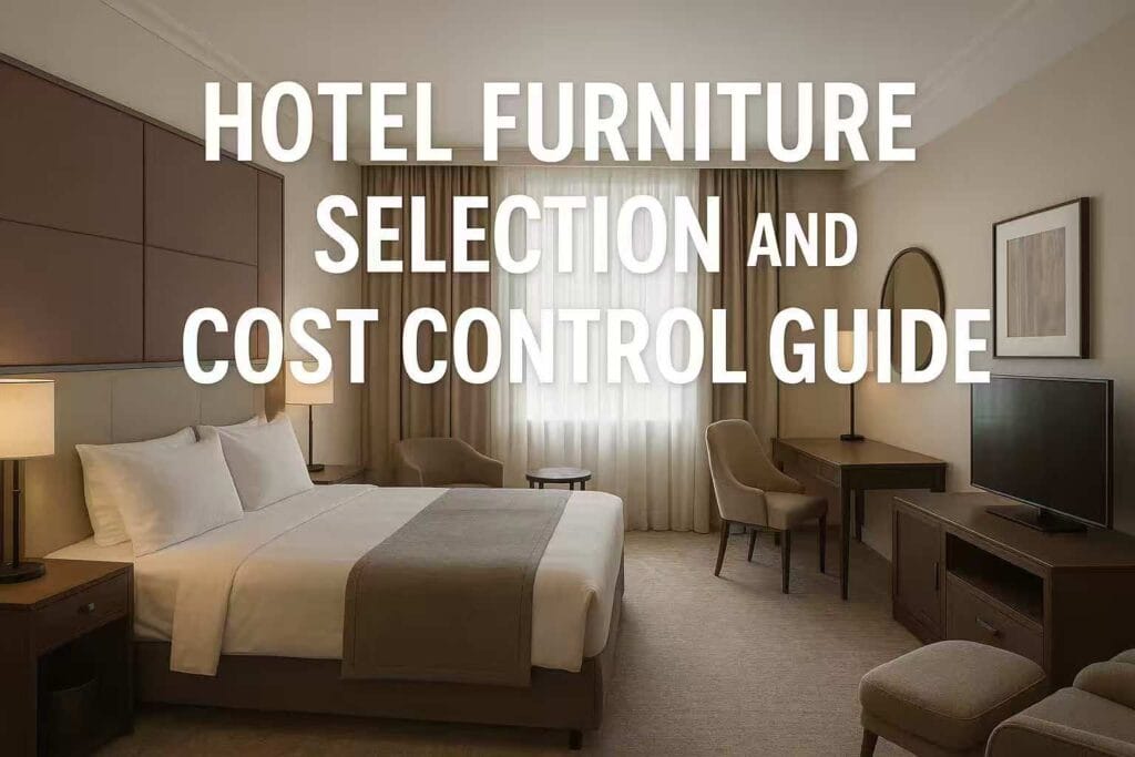 Hotel Furniture Selection and Cost Control Guide 1 Hotel Furniture Selection--guest room furniture