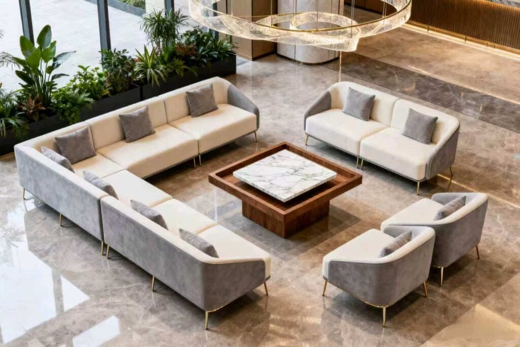 Modular Hotel Lobby Furniture Design