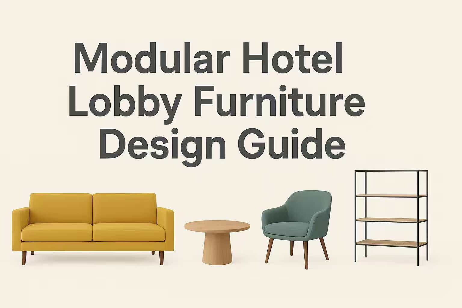 Modular Hotel Lobby Furniture Design