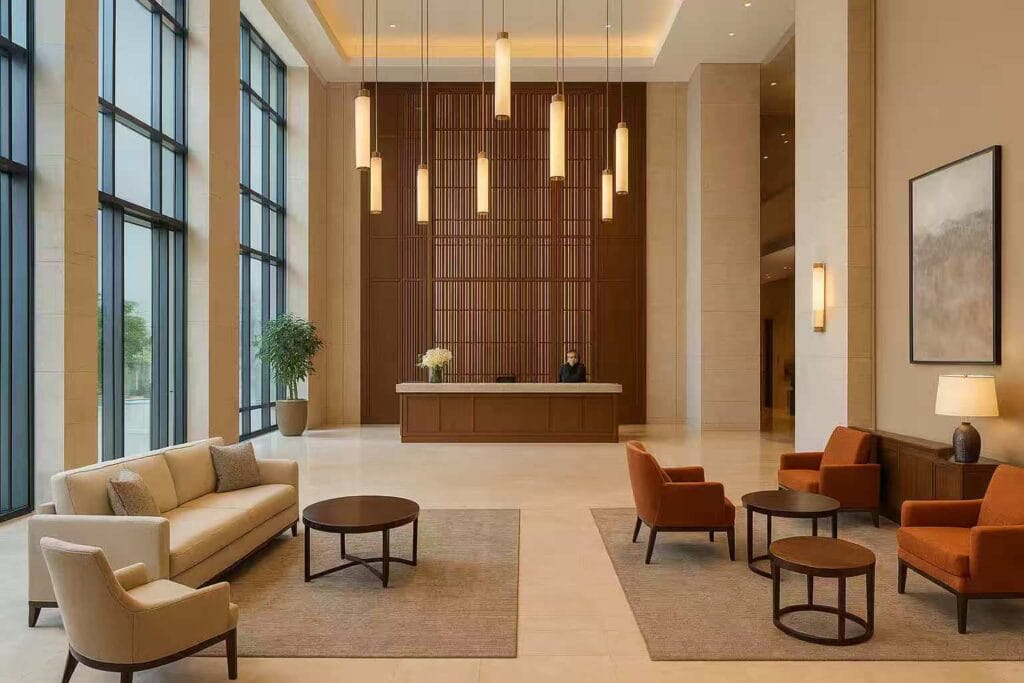 Hotel Furniture Selection and Cost Control Guide 5 Hotel Furniture Selection--Hotel Lobby Furniture