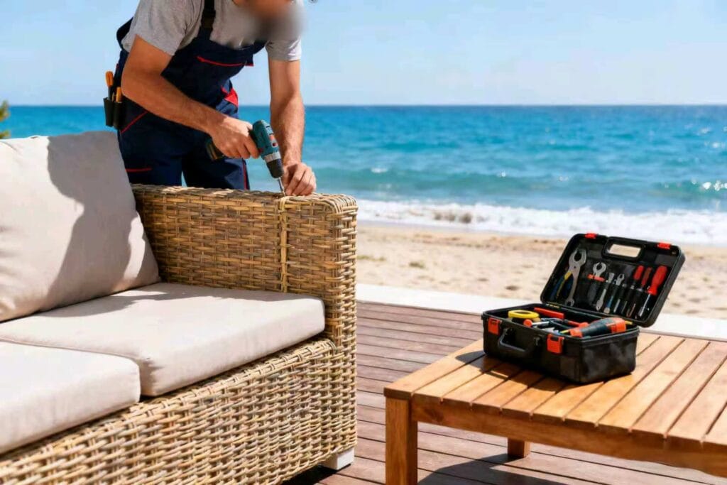 Hotel Furniture Durability-Outdoor Furniture Repair Diagram