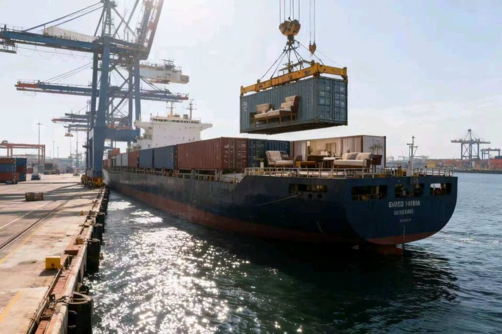 Hotel Furniture Export Process & Logistics Guide 2026 4 Hotel Furniture Export Process & Logistics -- Shipping