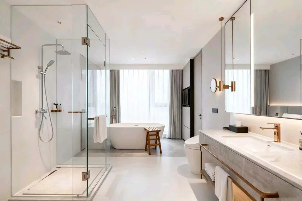 Hotel FF&E Procurement & Sourcing -- Bathroom Rendering