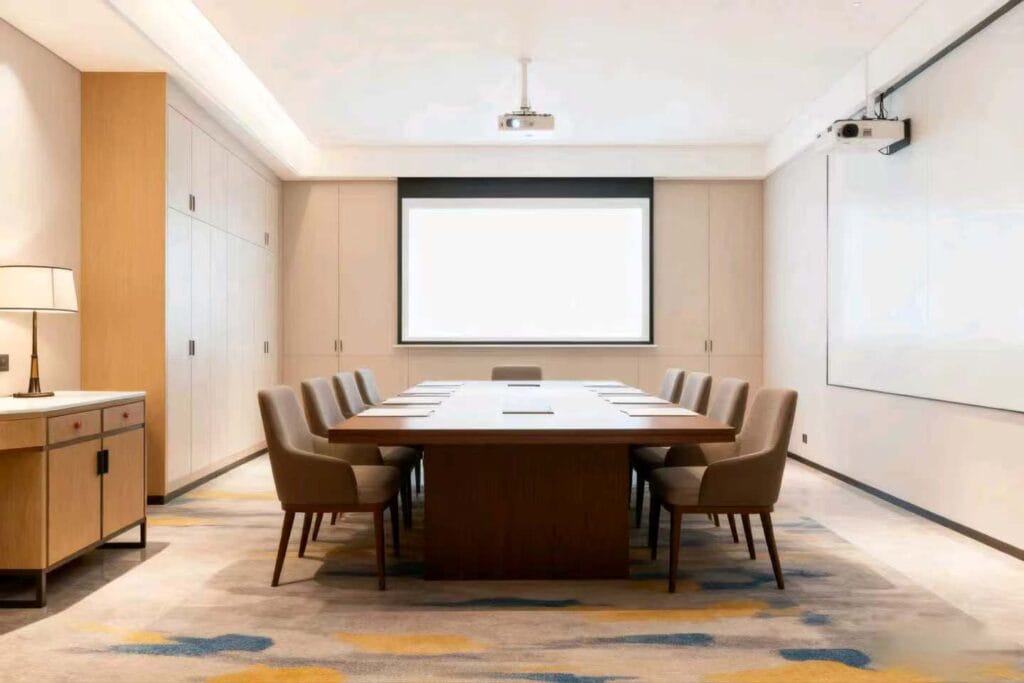 Hotel FF&E Procurement & Sourcing - Conference Room Furniture Rendering