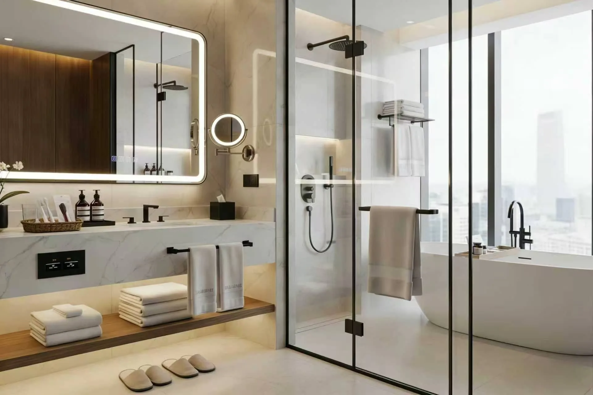 disposable-toiletries-in-the-bathroom
