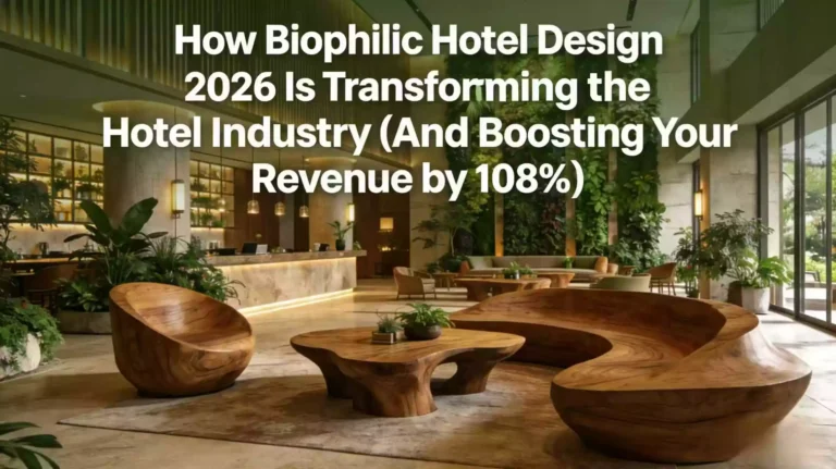 Biophilic Hotel Design 2026 Lobby Showcase
