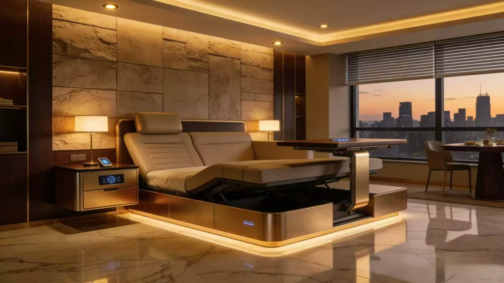 AI in Hotel Furniture Design: Revolutionizing Hotel Spaces in 2026 3 AI-in-hotel-furniture-design-2026-smart-modular-hotel-room-interior