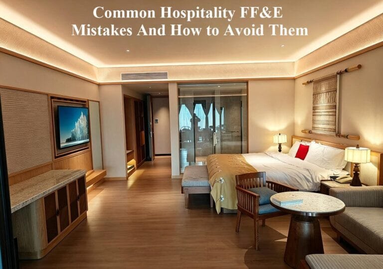 Common Hospitality FF&E Mistakes And How to Avoid Them