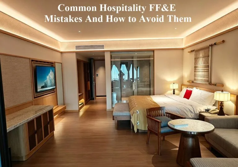Common Hospitality FF&E Mistakes And How to Avoid Them