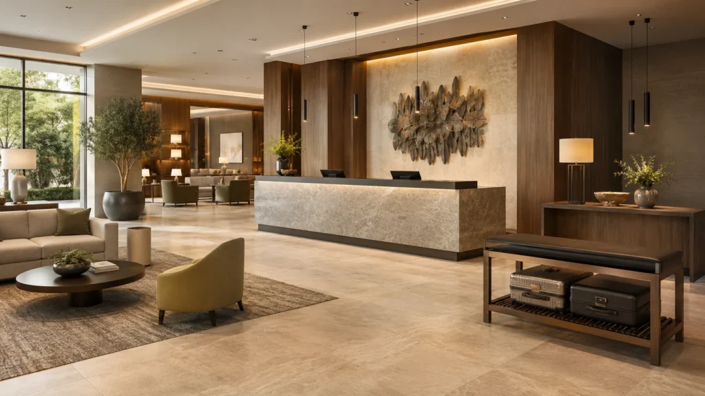 Planning Hotel Lobby Furniture? Here’s What to Discuss with Your Designer 1 Hotel Lobby Furniture2
